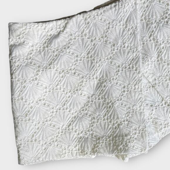 Lilly Pulitzer Shell Skort Size 2 Small Coastal Boho Preppy Cotton Mini - Picture 3 of 10